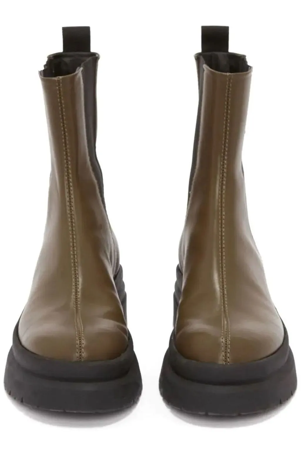 Jw Anderson Round Toe Chelsea Boots