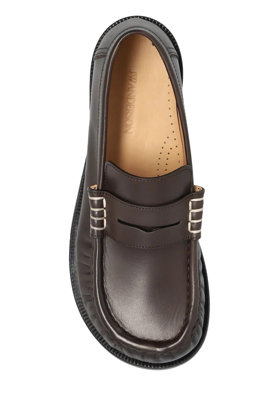 Jw Anderson Round Toe Loafers