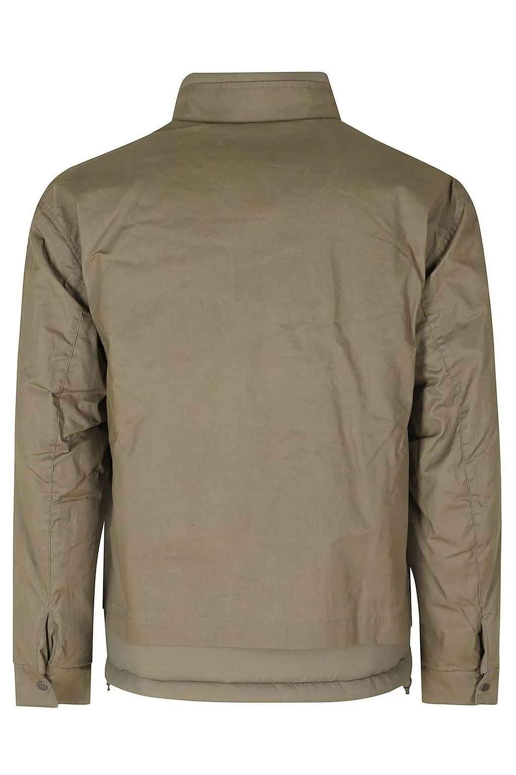 K-Way Waxed Stand-Collar Jacket