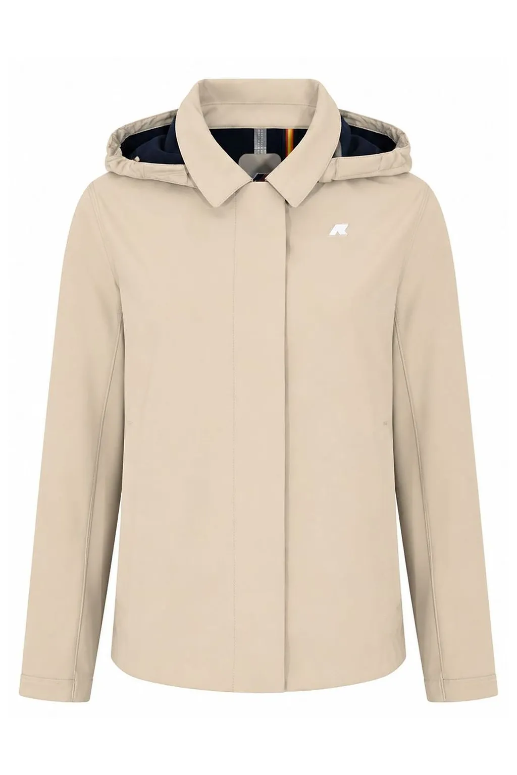 K-Way Hooded Zip-Up Jacket