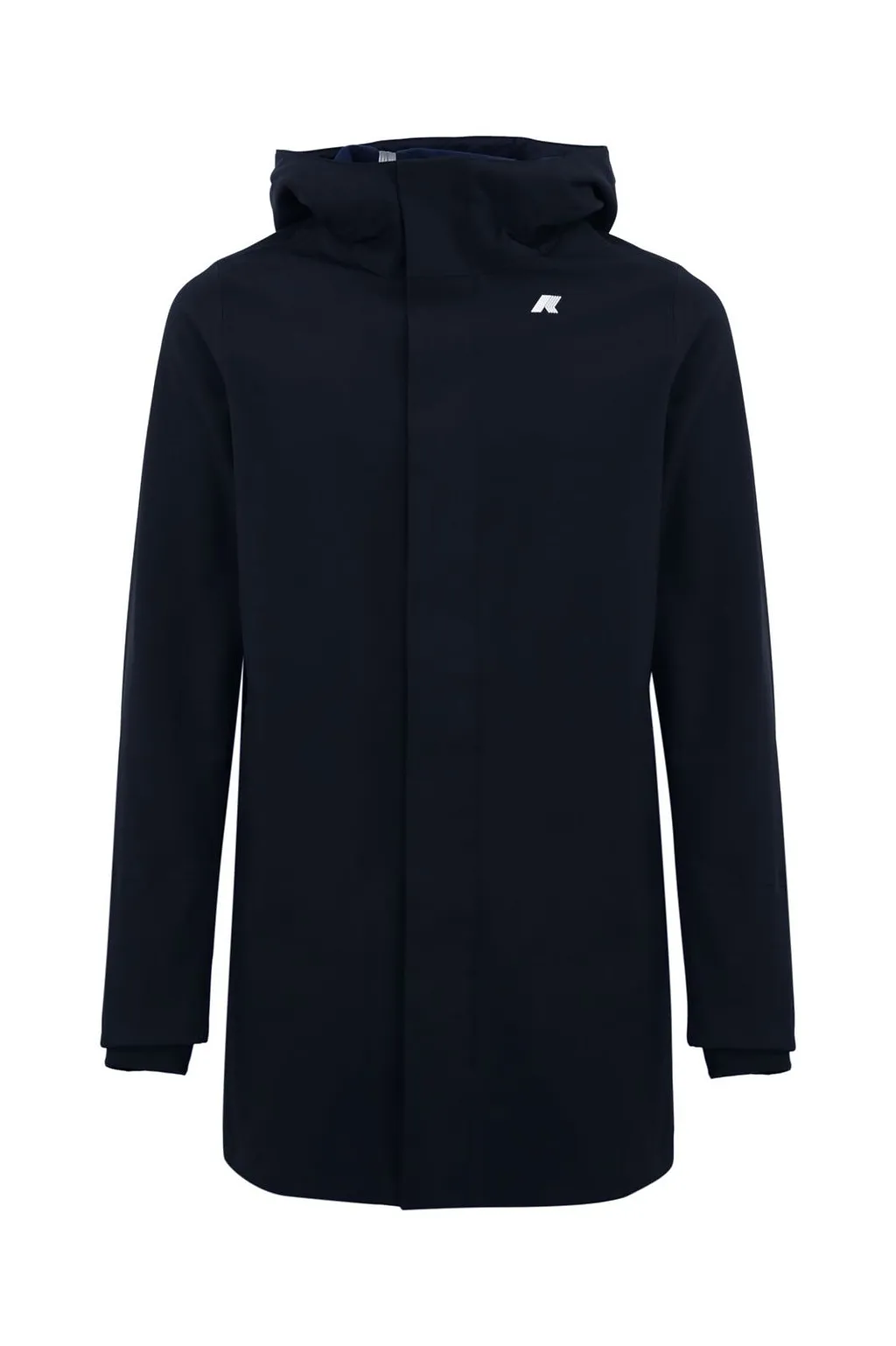 K-Way Hooded Zip-Up Coat