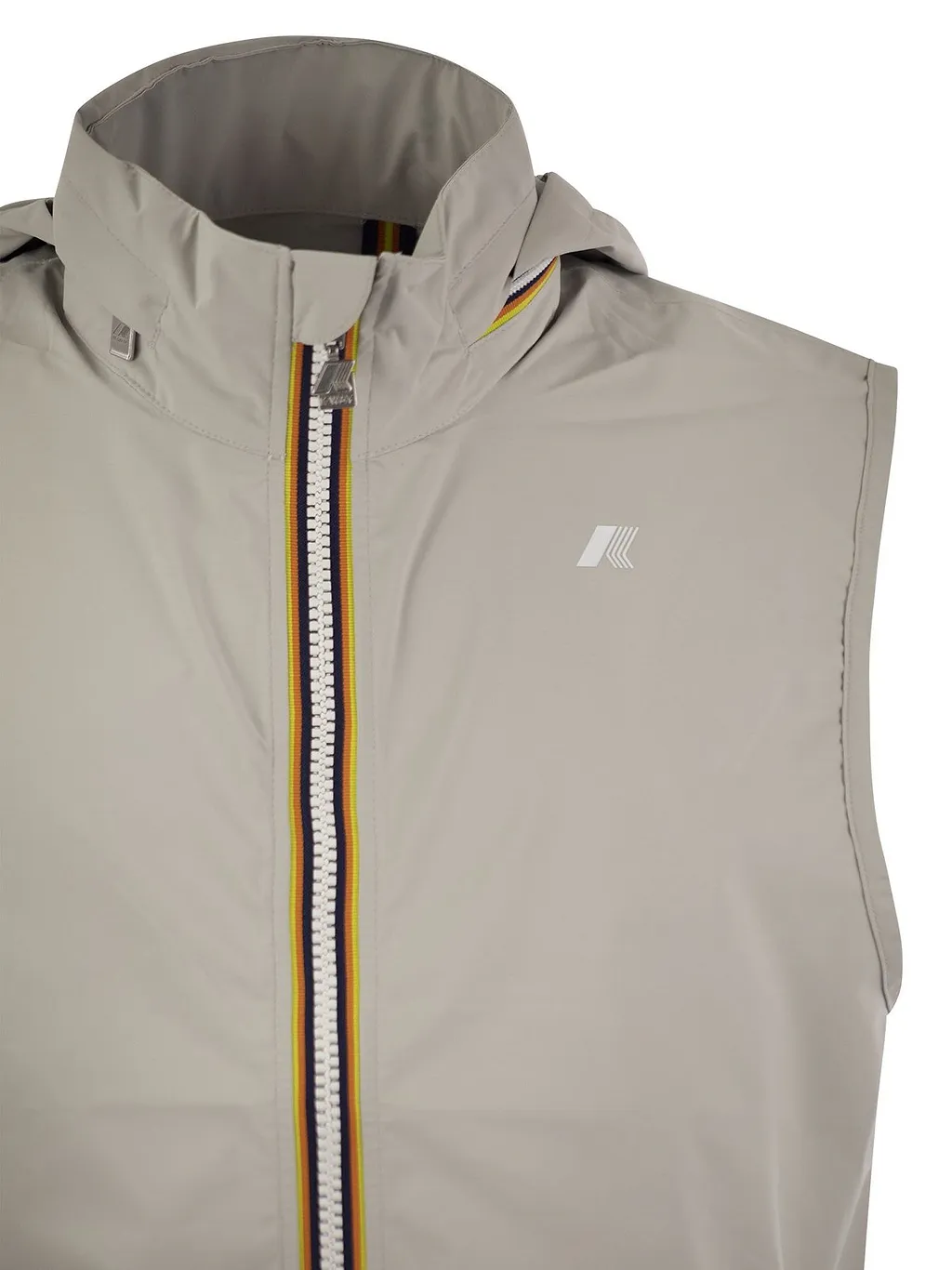 K-Way Hooded Zip-Up Vest