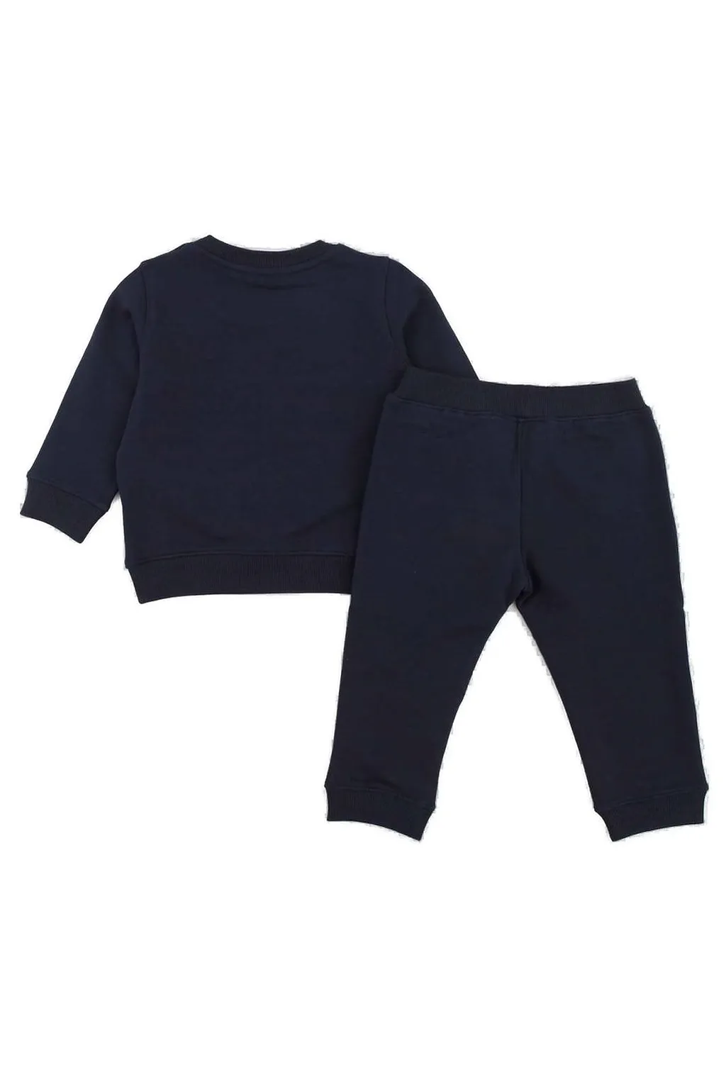 K-Way Kids Logo Embroidered Crewneck Tracksuit