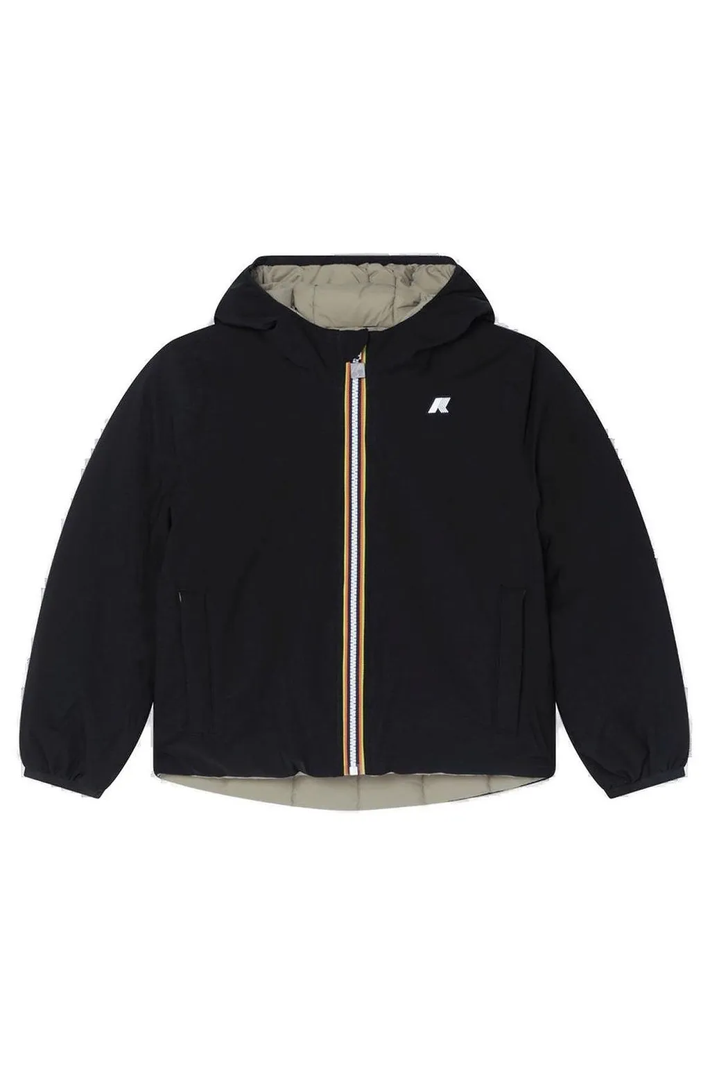 K-Way Kids Reversible Hooded Down Jacket