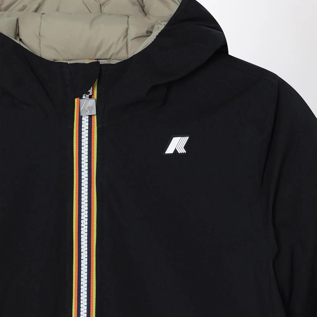 K-Way Kids Reversible Hooded Down Jacket