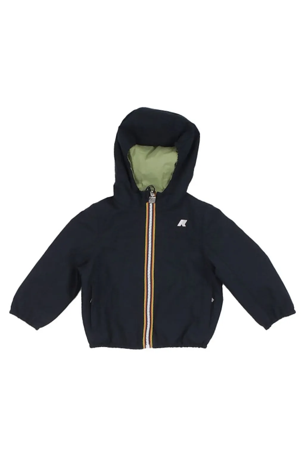 K-Way Kids Reversible Zip Hooded Jacket