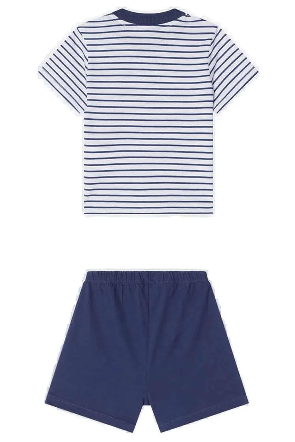 K-Way Kids Striped T-Shirt And Shorts Set