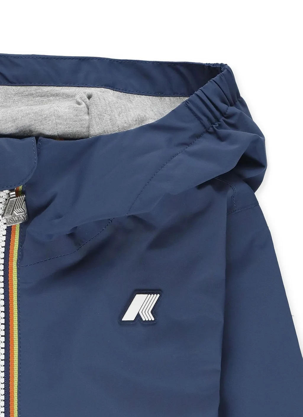 K-Way Kids Zip-Up Hooded Jacket