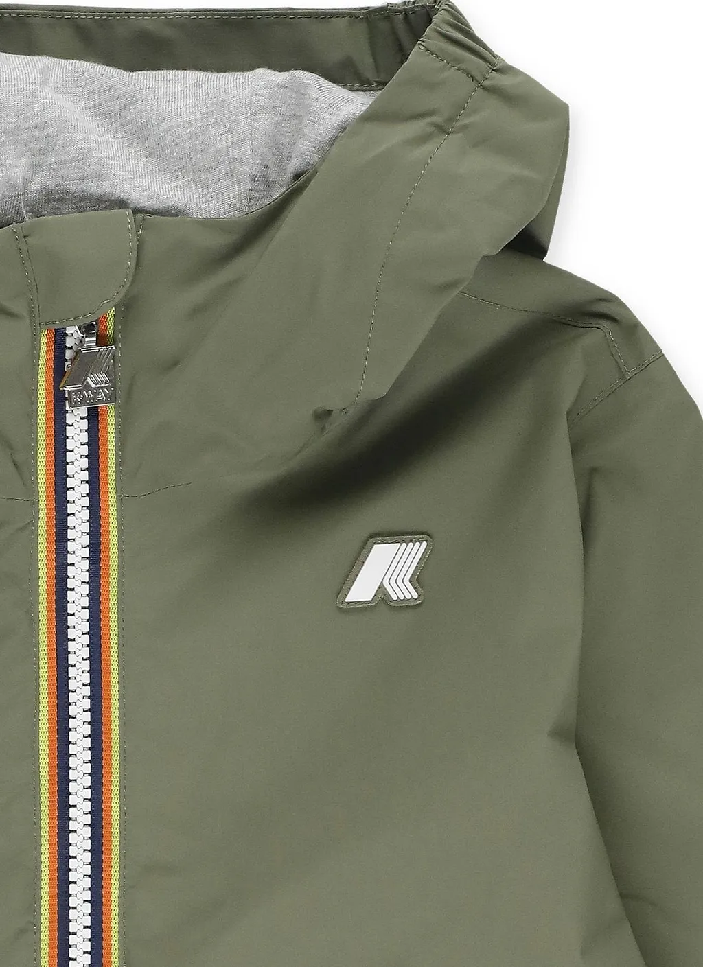 K-Way Kids Zip-Up Hooded Jacket
