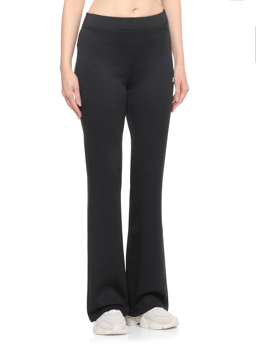 K-Way Logo Patch Flared Pants