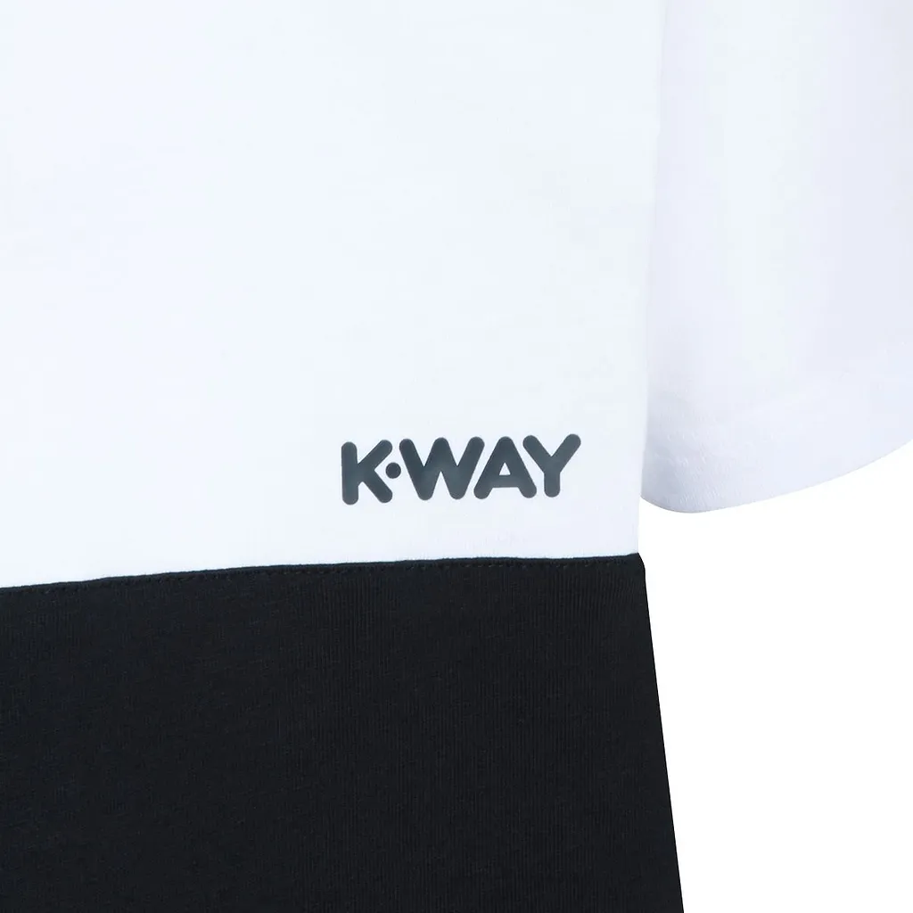 K-Way Logo Panel T-Shirt