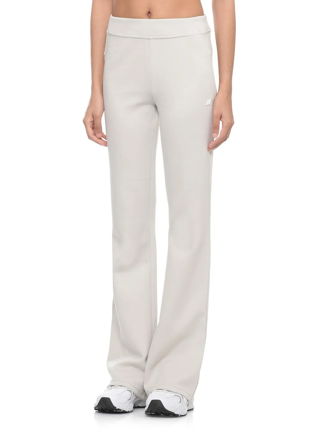 K-Way Logo Patch Flared Pants