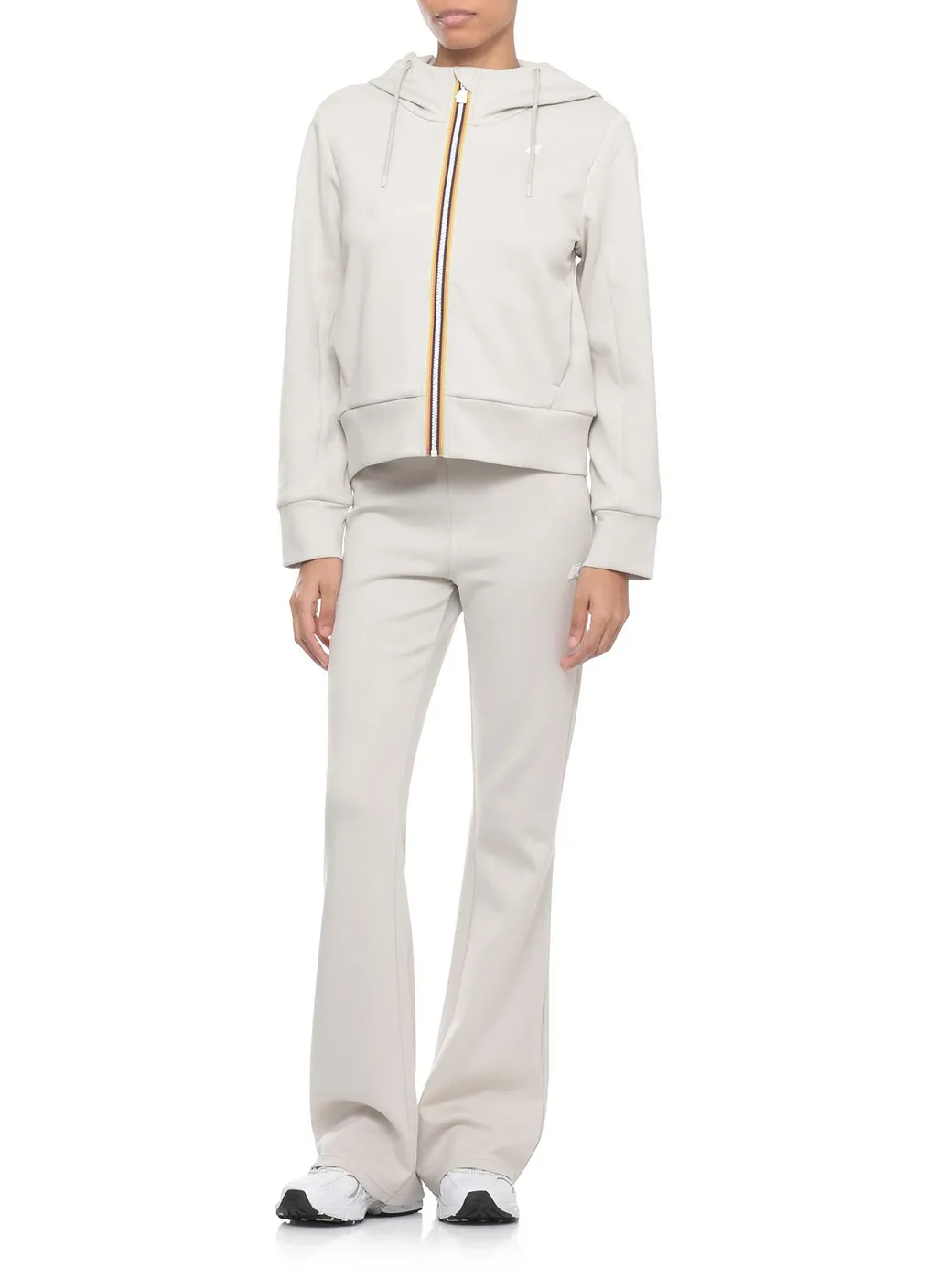 K-Way Logo Patch Flared Pants