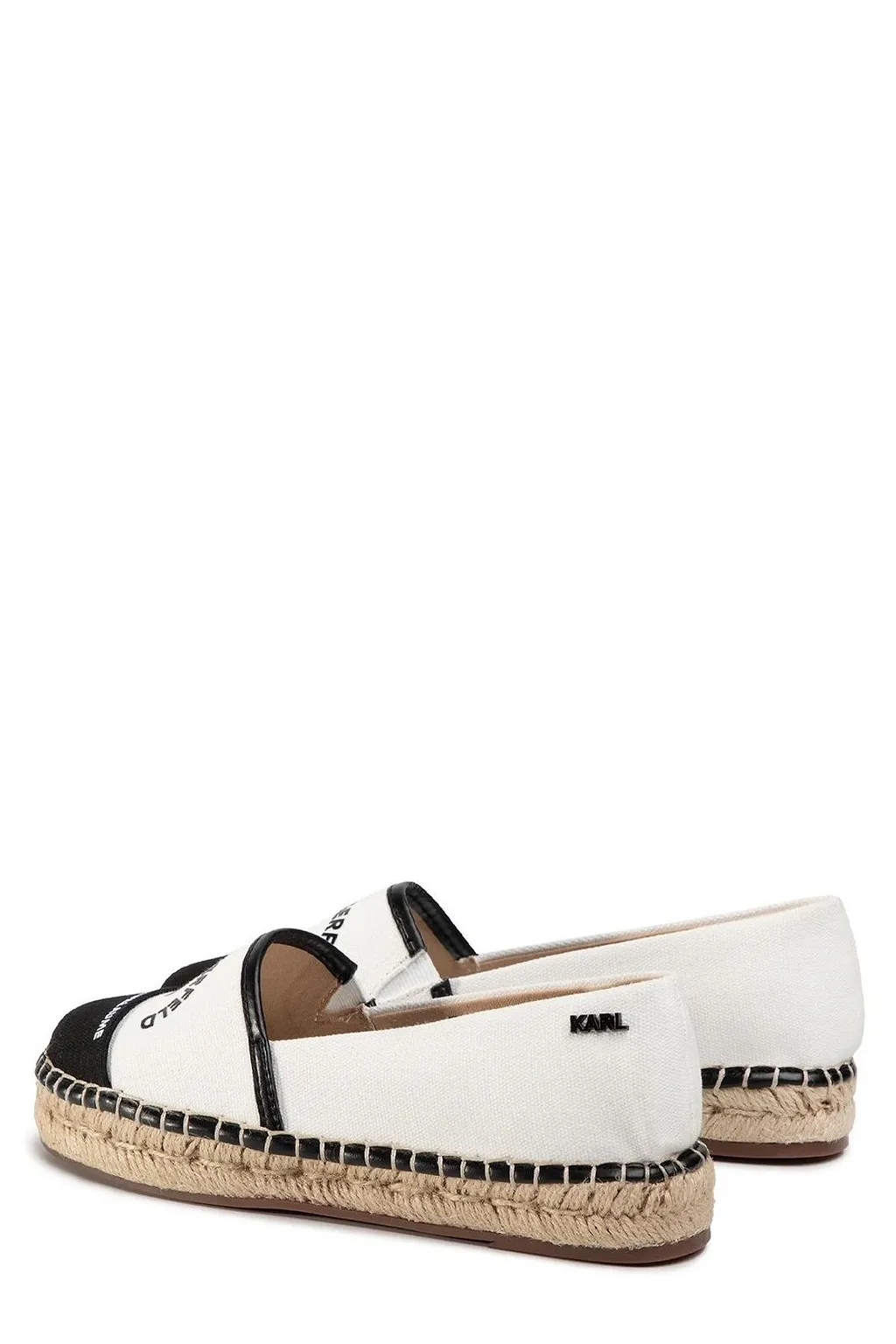 Karl Lagerfeld Rue St-Guillaume Panelled Espadrilles