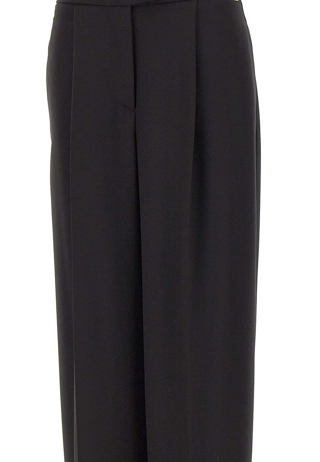 Kaos Pleated Straight-Leg Pants