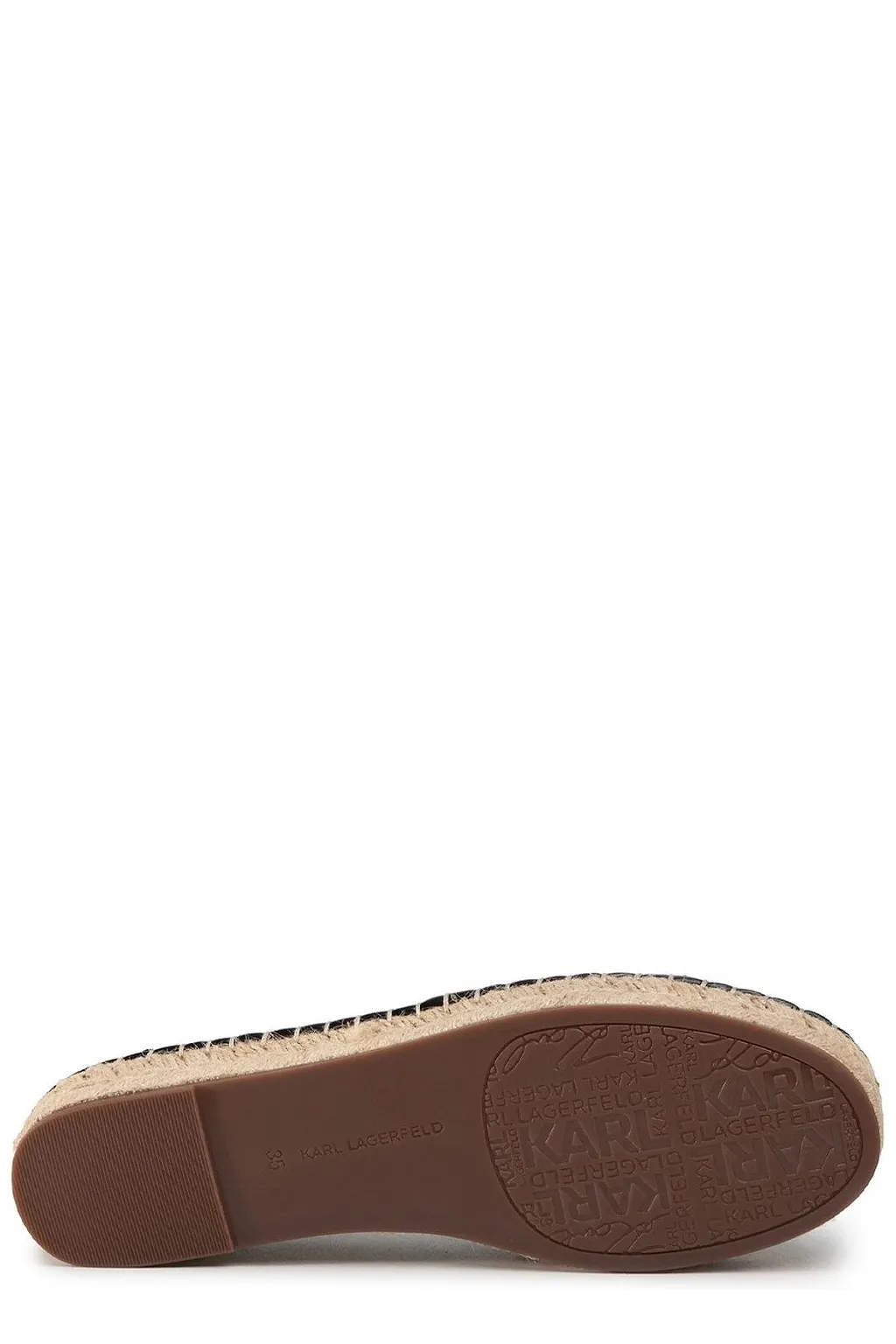 Karl Lagerfeld Rue St-Guillaume Panelled Espadrilles