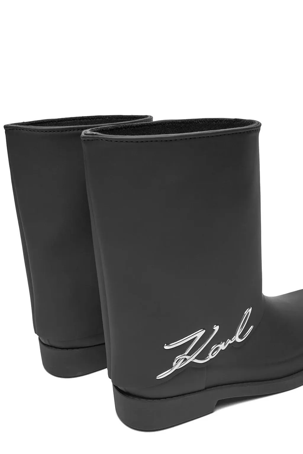 Karl Lagerfeld Signature Wellington Boots