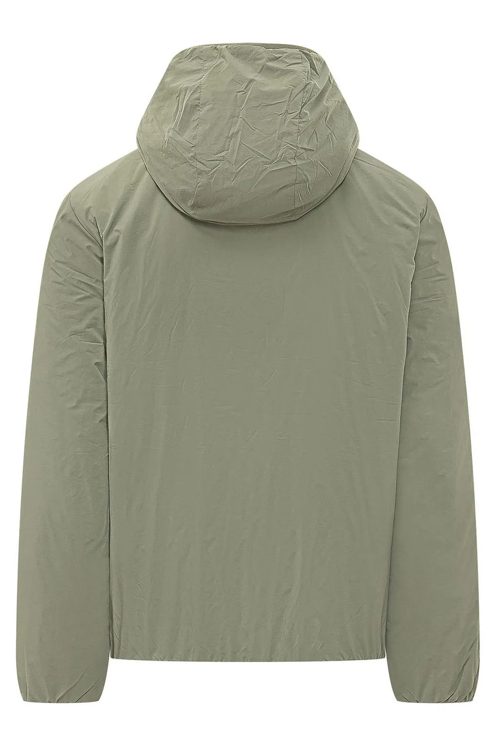 K-Way Plain Zip-Up Hooded Jacket