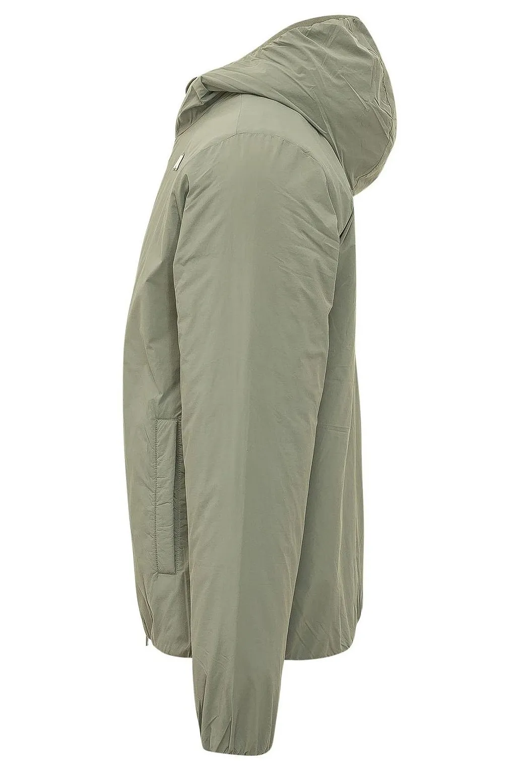 K-Way Plain Zip-Up Hooded Jacket