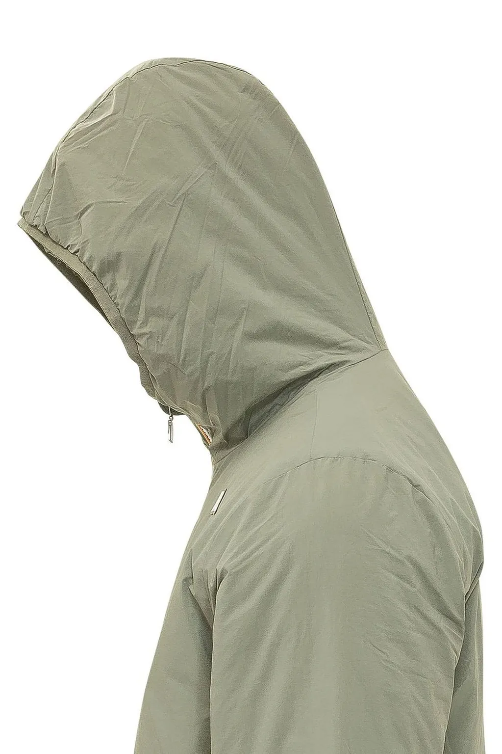 K-Way Plain Zip-Up Hooded Jacket