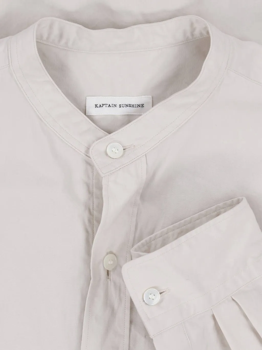 Kaptain Sunshine Band Collar Long Sleeve Shirt