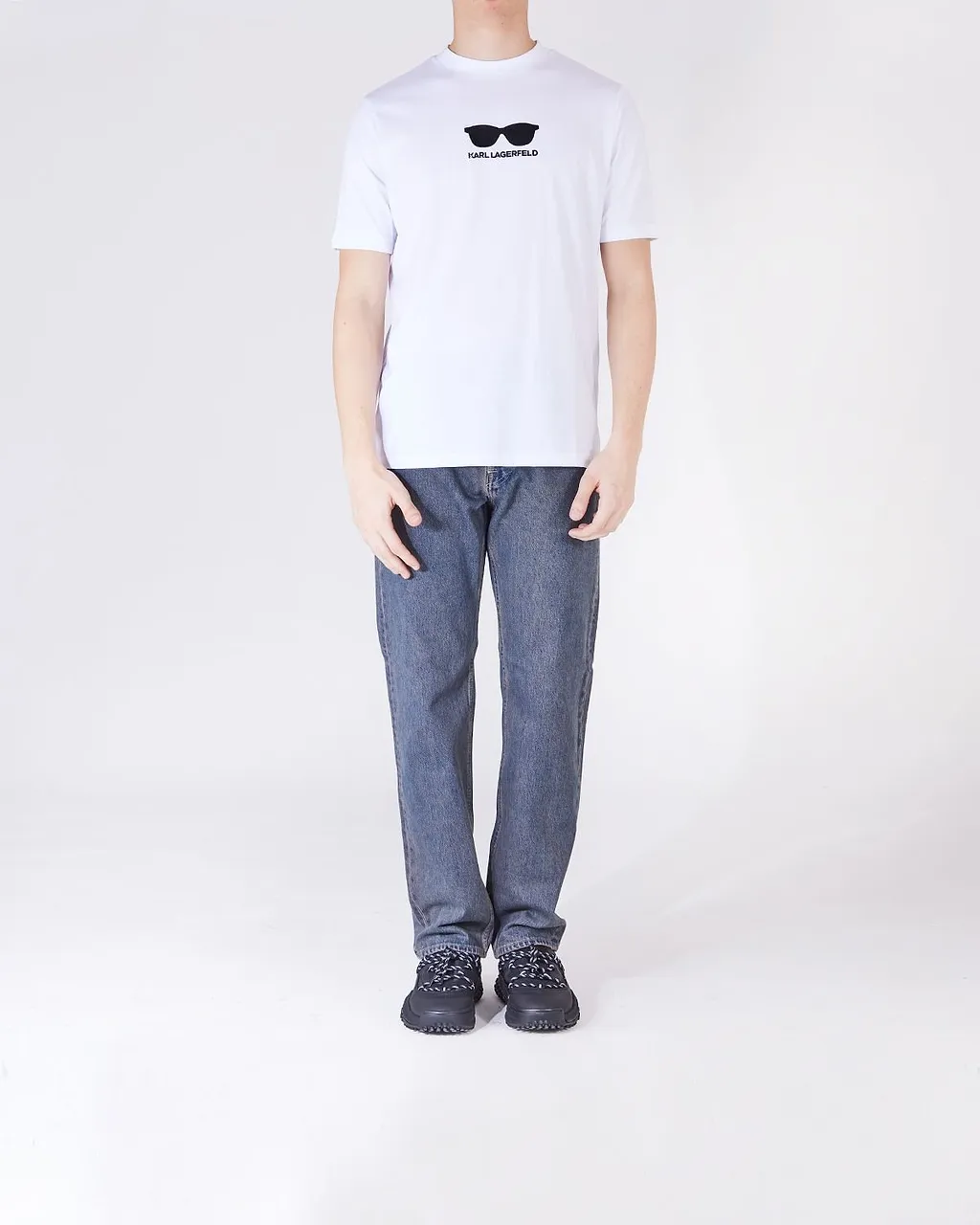 Karl Lagerfeld Sunglasses Logo T-Shirt