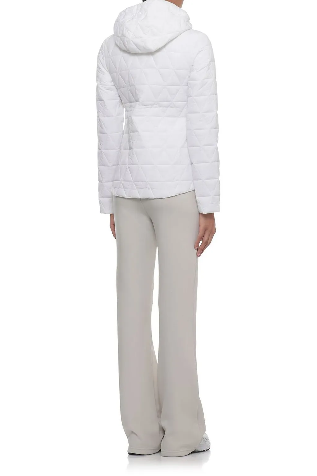 K-Way Quilted Hooded Jacket