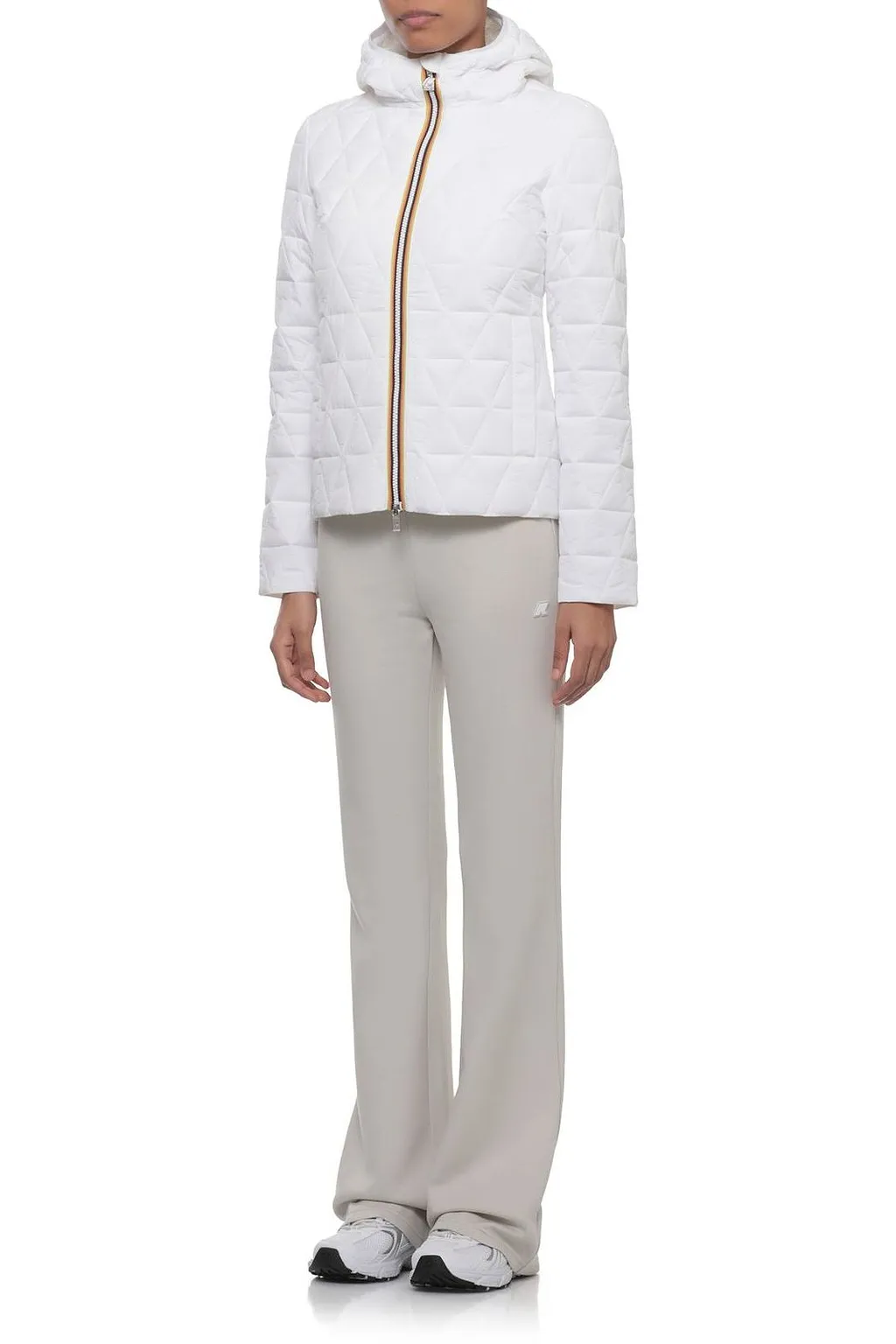 K-Way Quilted Hooded Jacket