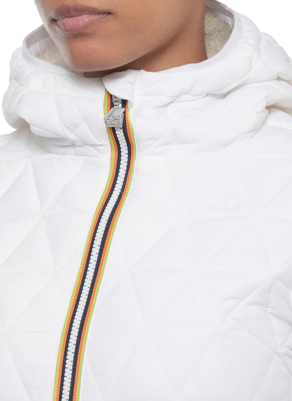 K-Way Quilted Hooded Jacket