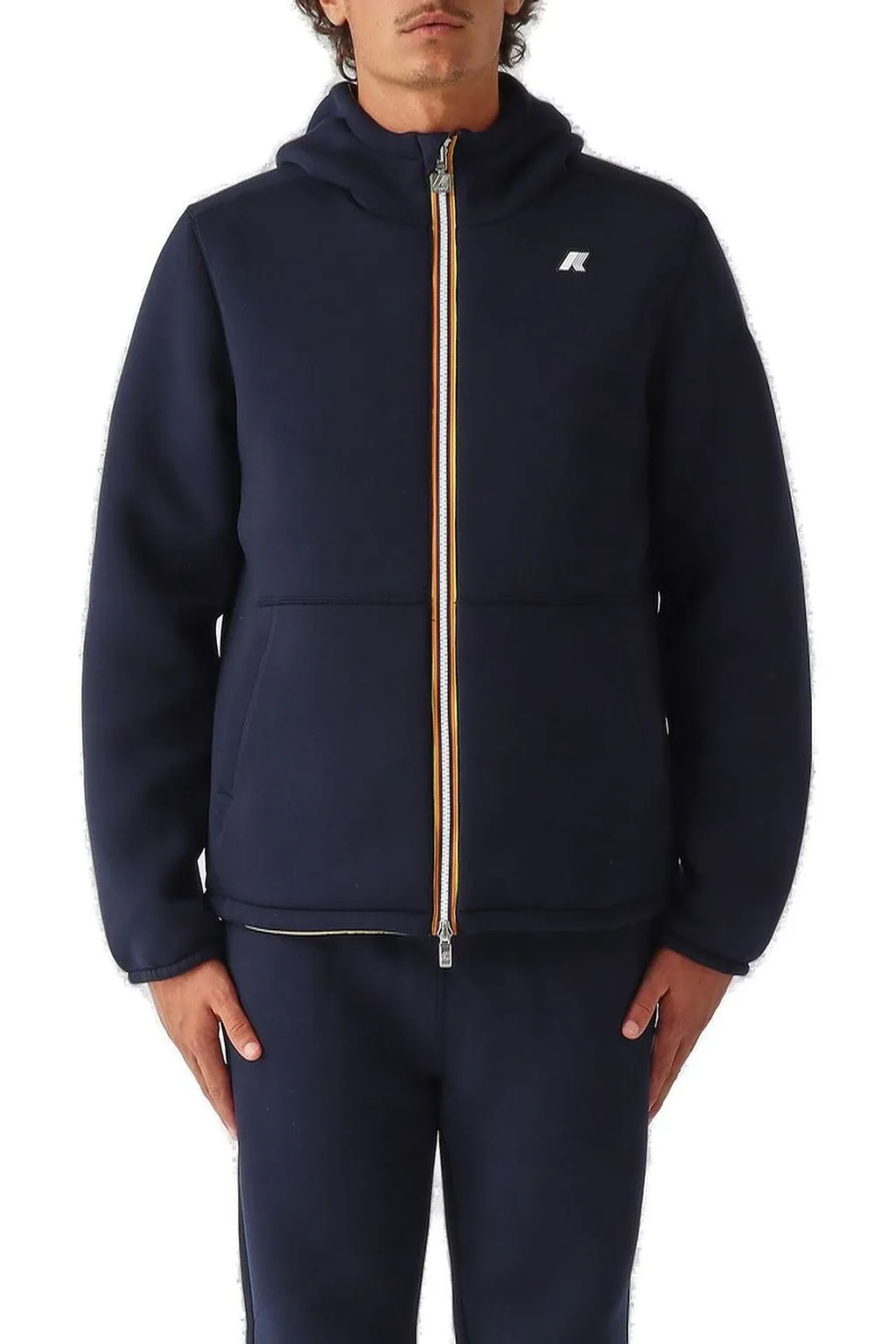 K-Way Reversible Zip-Front Hooded Jacket