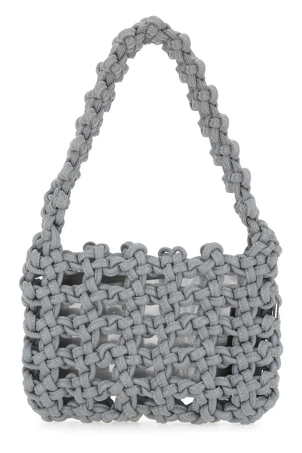 Kara Cut-Out Detailed Knotted Shoulder Bag