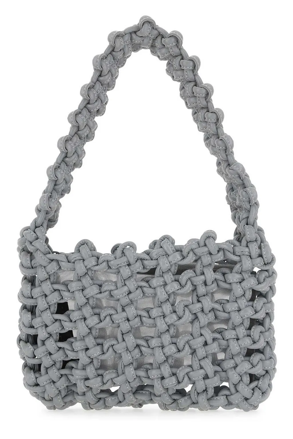 Kara Cut-Out Detailed Knotted Shoulder Bag