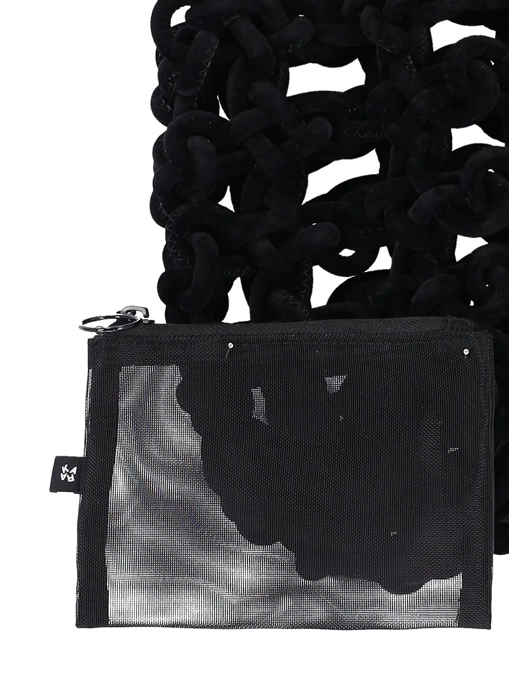 Kara Velvet Knotted Tech Pouch