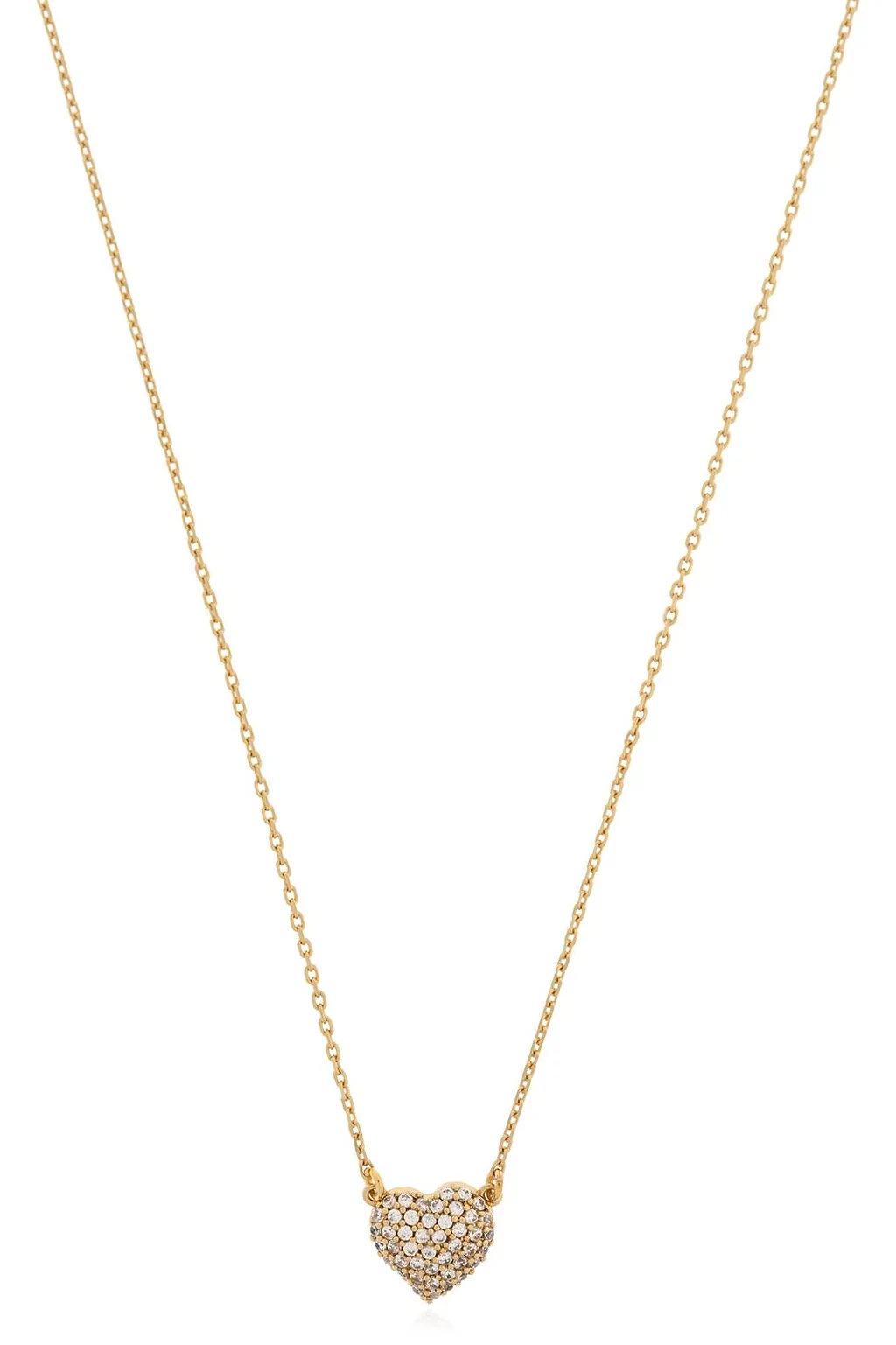 Amour Pave Pendant Necklace