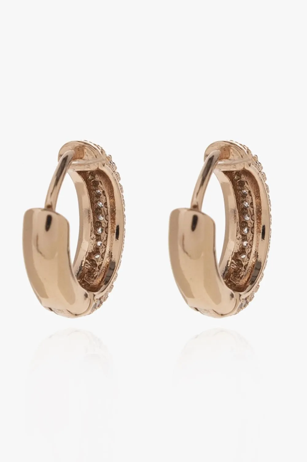 Brilliant State Pavé Hoop Earrings
