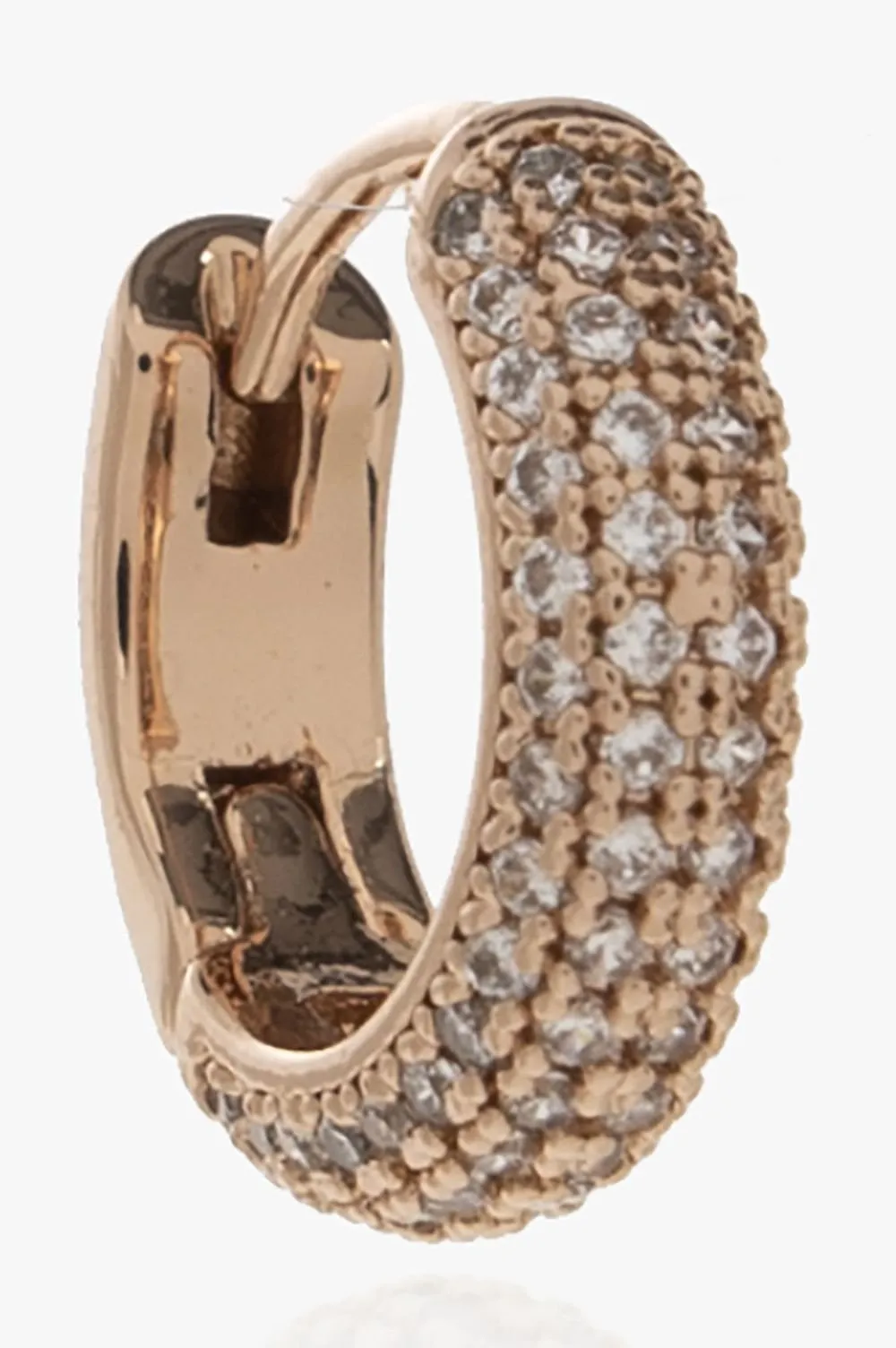 Brilliant State Pavé Hoop Earrings