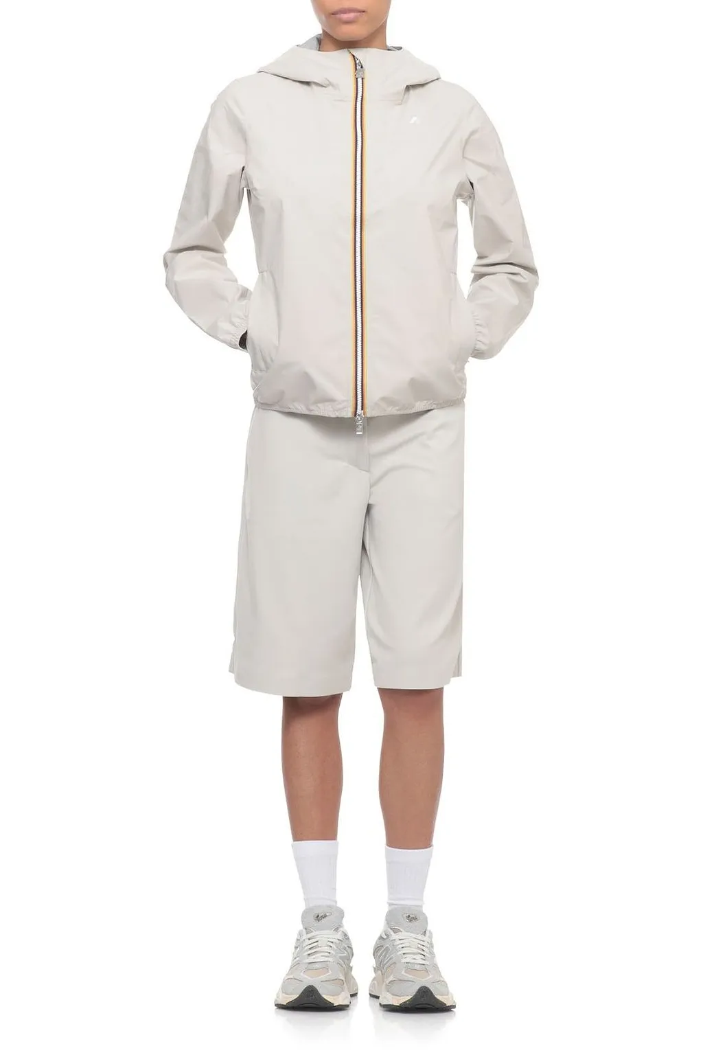 K-Way Zip-Up Hooded Jacket