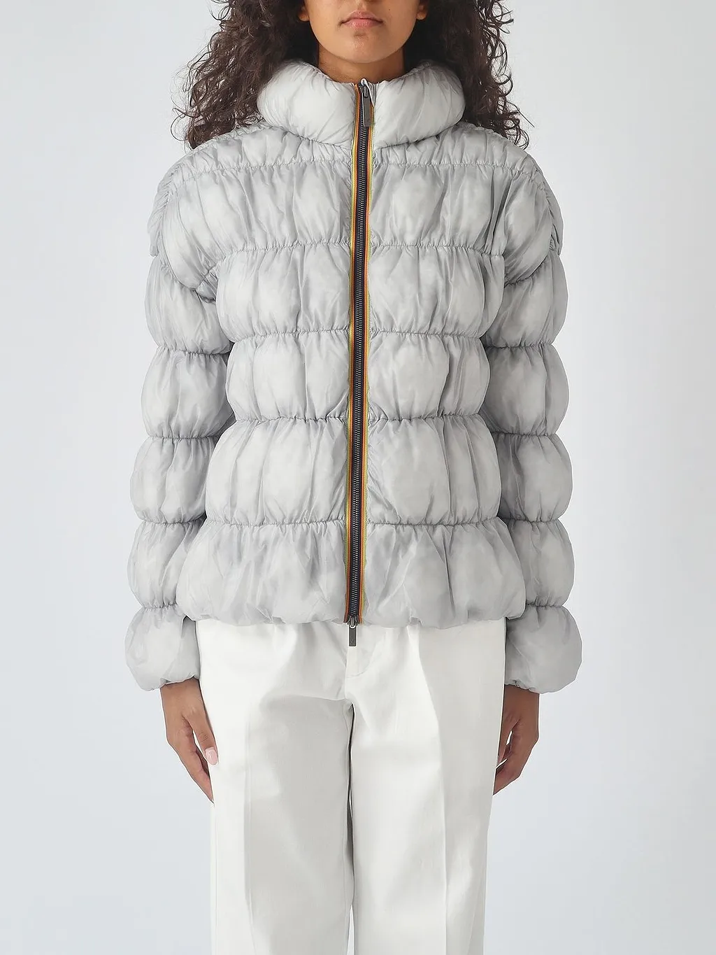 K-Way Zip-Up Quilted Jacket
