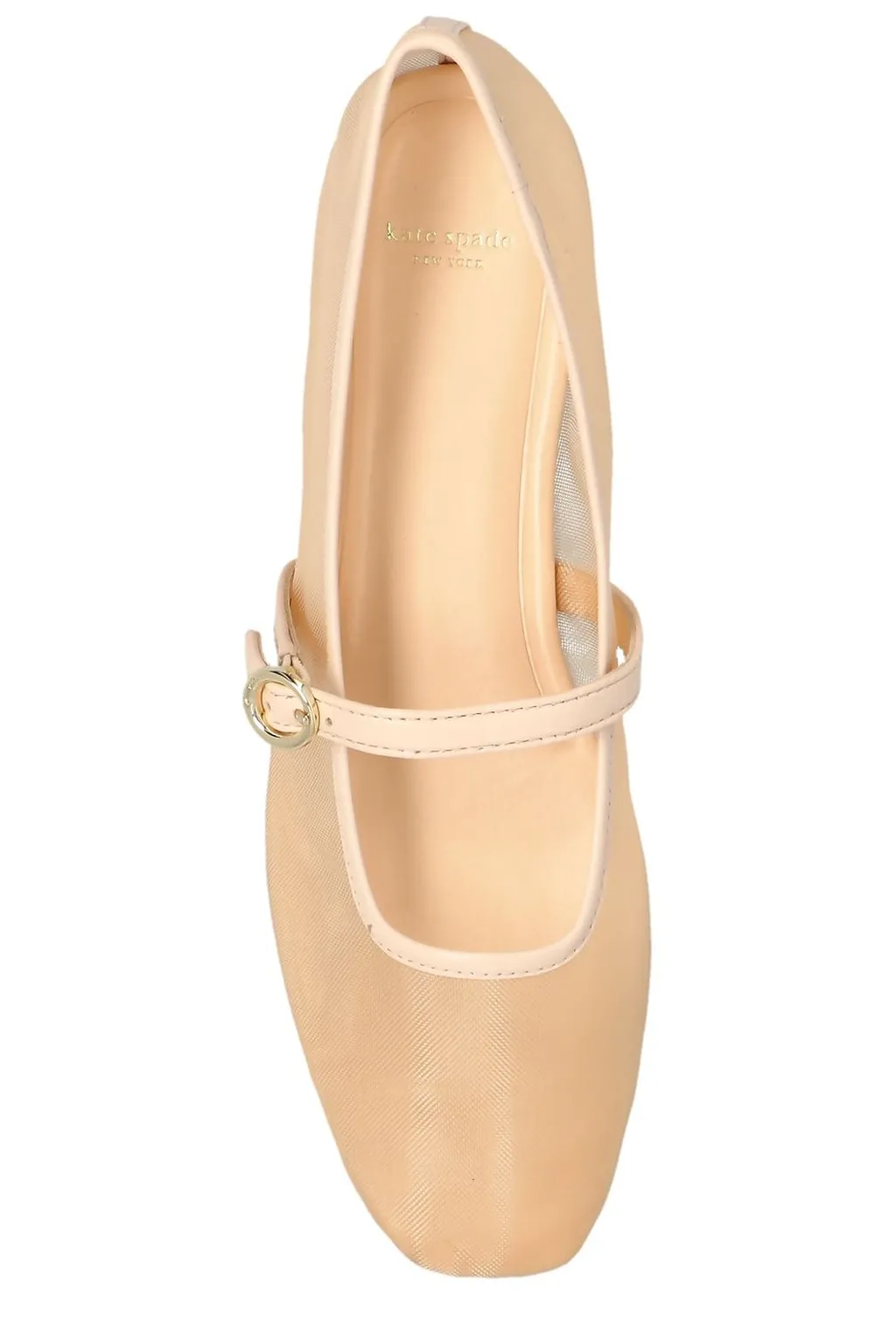 Kate Spade Halo Mesh Mary Jane Ballet Flats