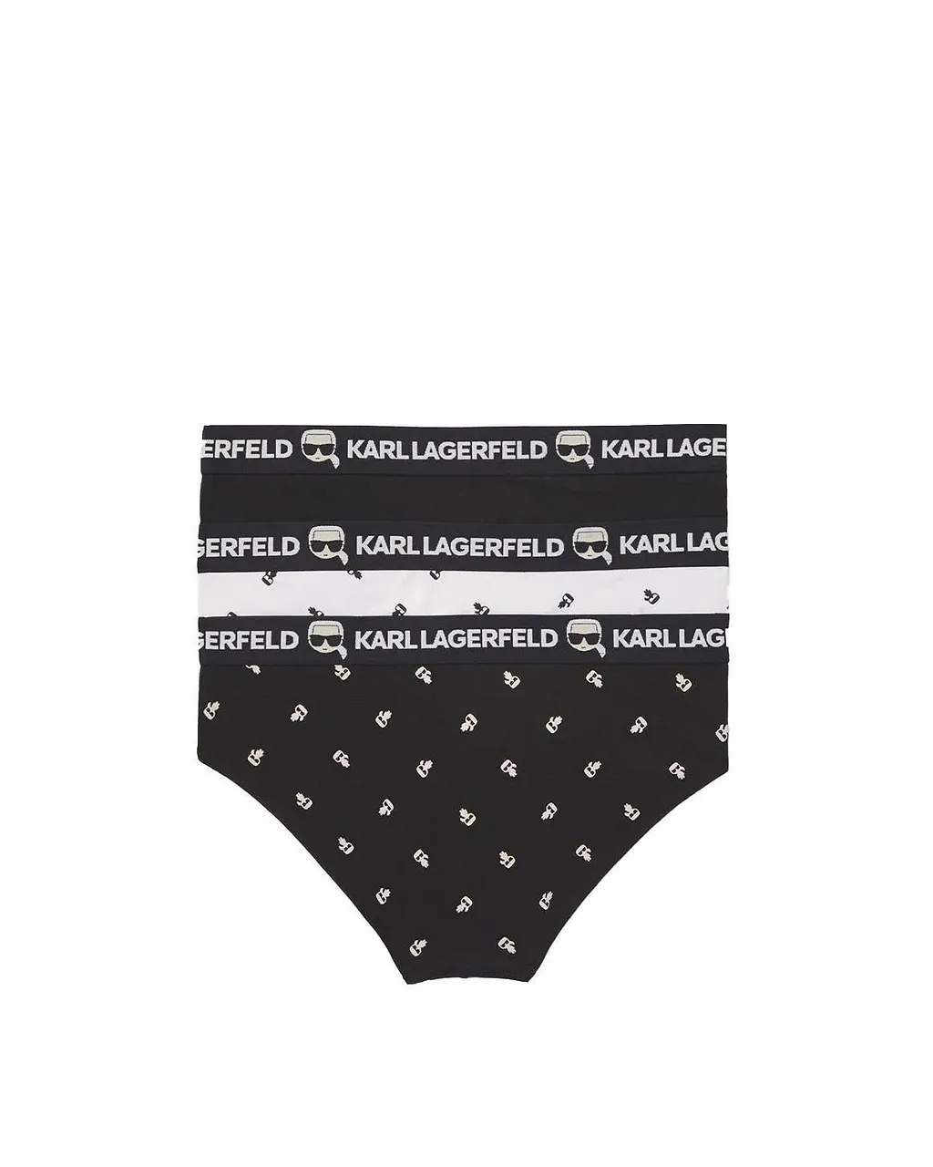 Karl Lagerfeld Ikonik Logo Briefs Set