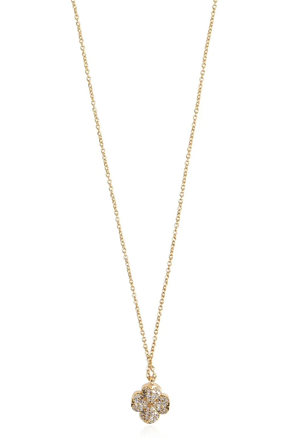 Kate Spade Pavé Flower Pendant Necklace