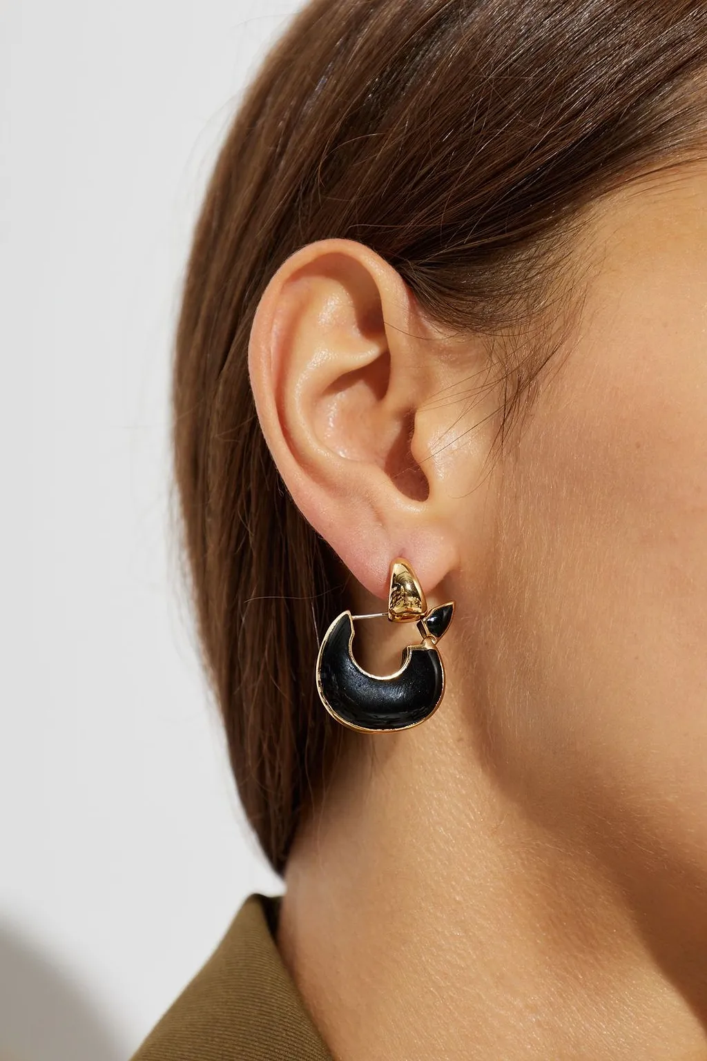 Kate Spade Sculpted Hoop Earrings