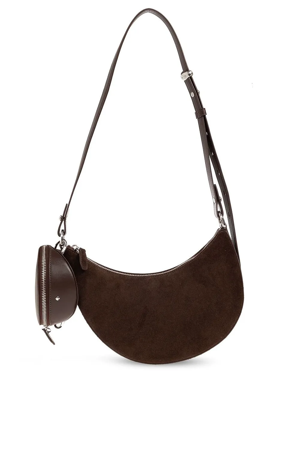 Suede Duo Shoulder Bag