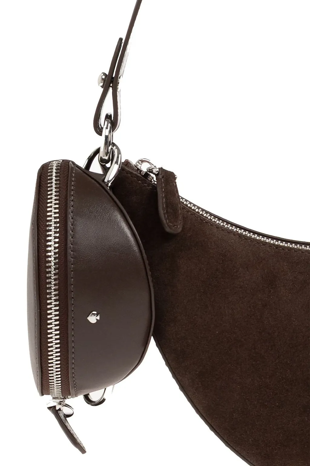 Suede Duo Shoulder Bag