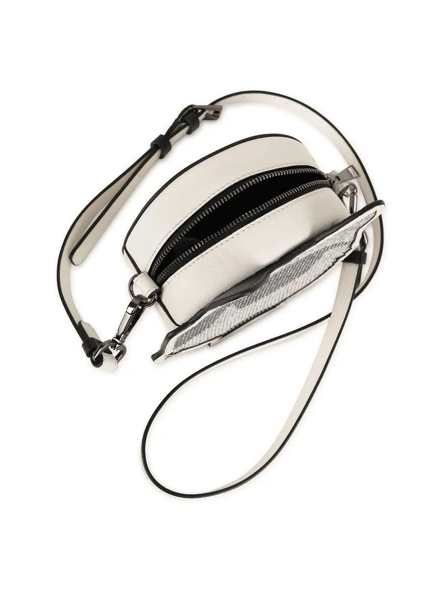 Karl Lagerfeld Kids Cat Face Crossbody Bag