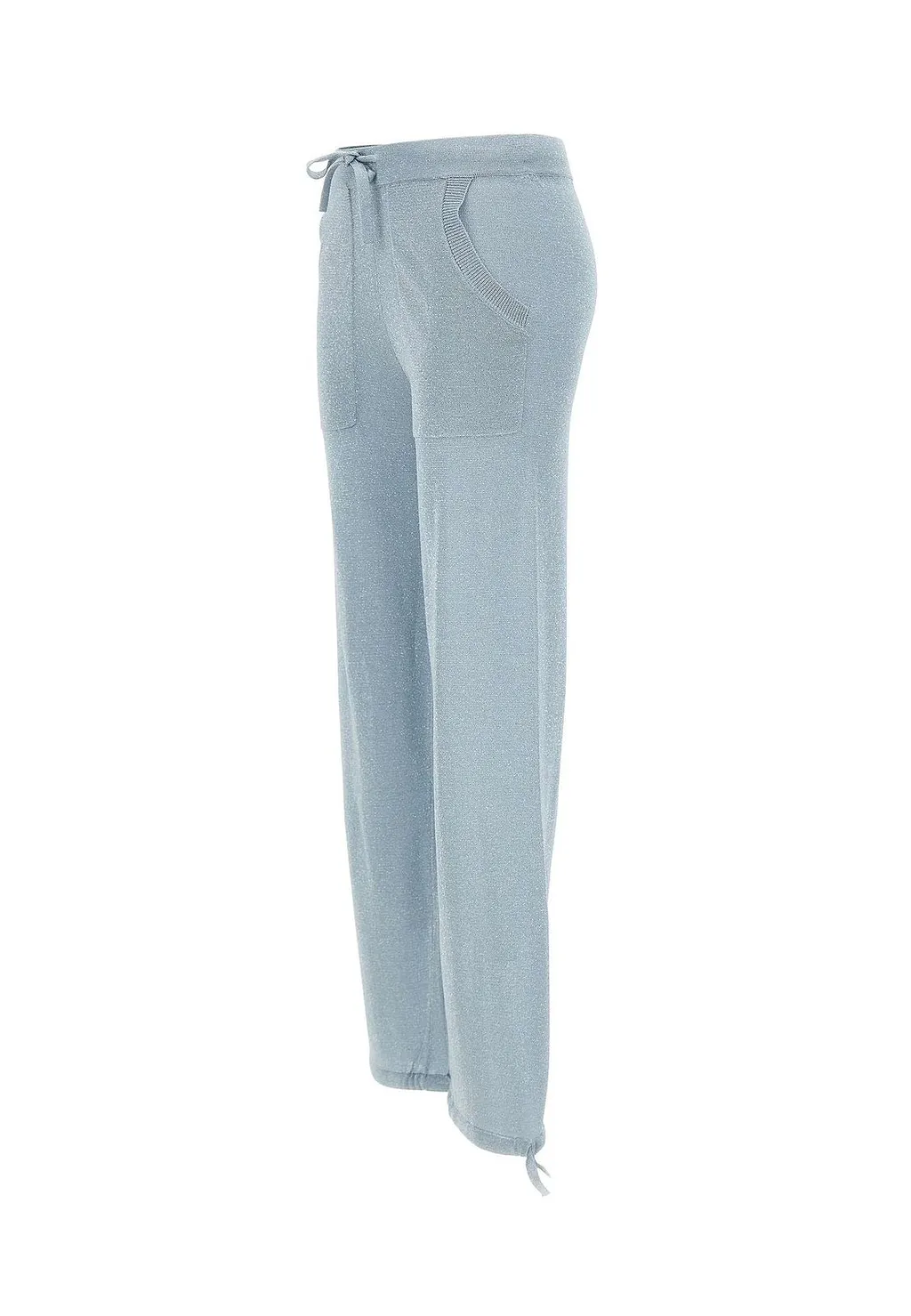 Knitted Drawstring Jogger Pants
