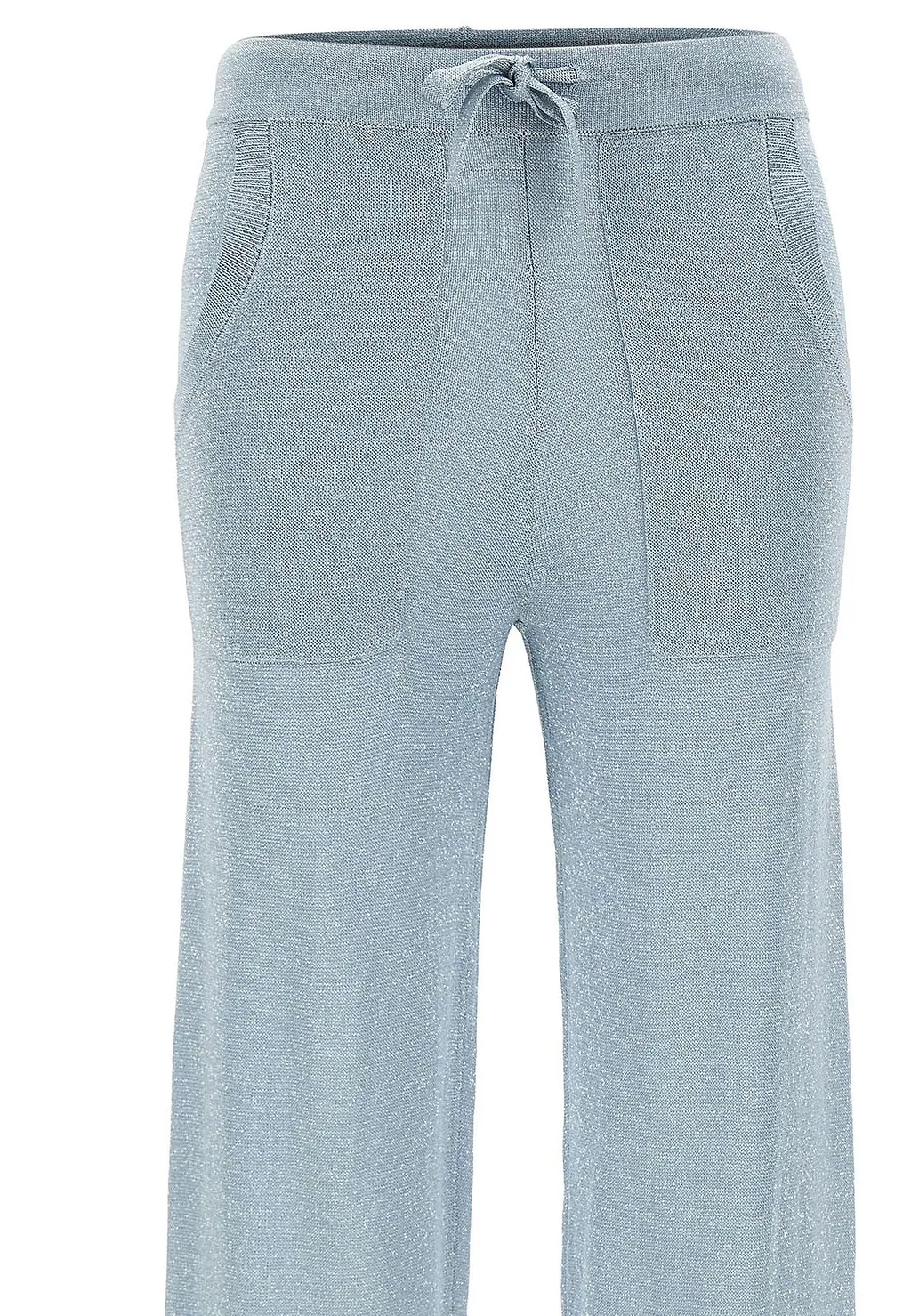 Knitted Drawstring Jogger Pants