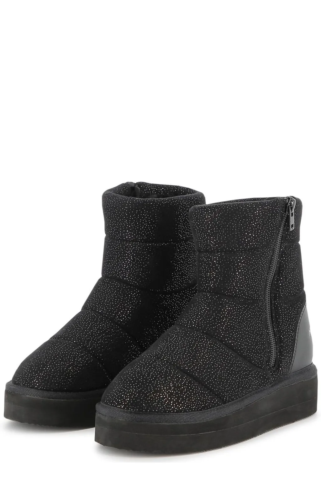 Karl Lagerfeld Kids Embellished Zipped Ankle Boots