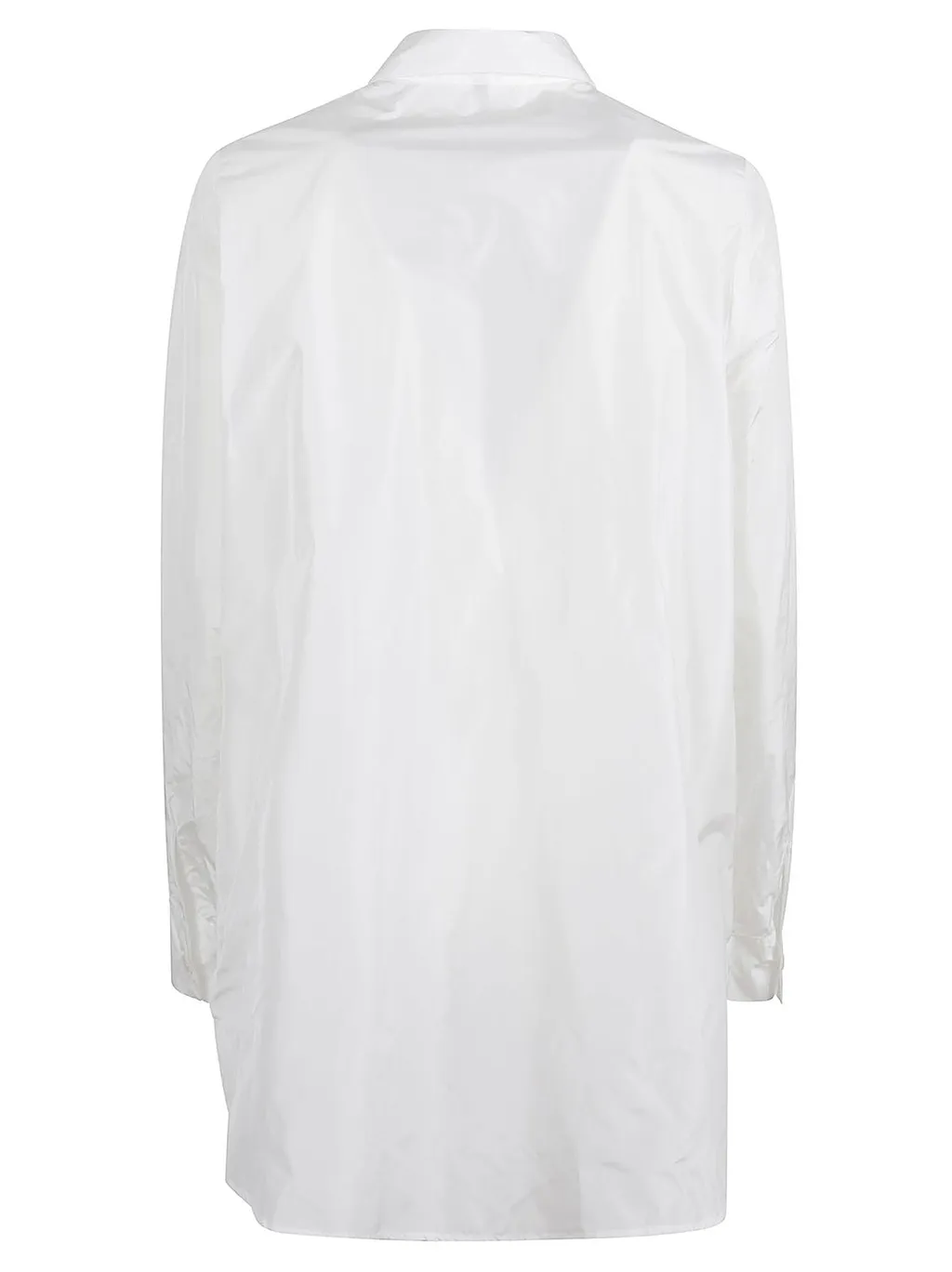 Patch-Pocket Longline Shirt