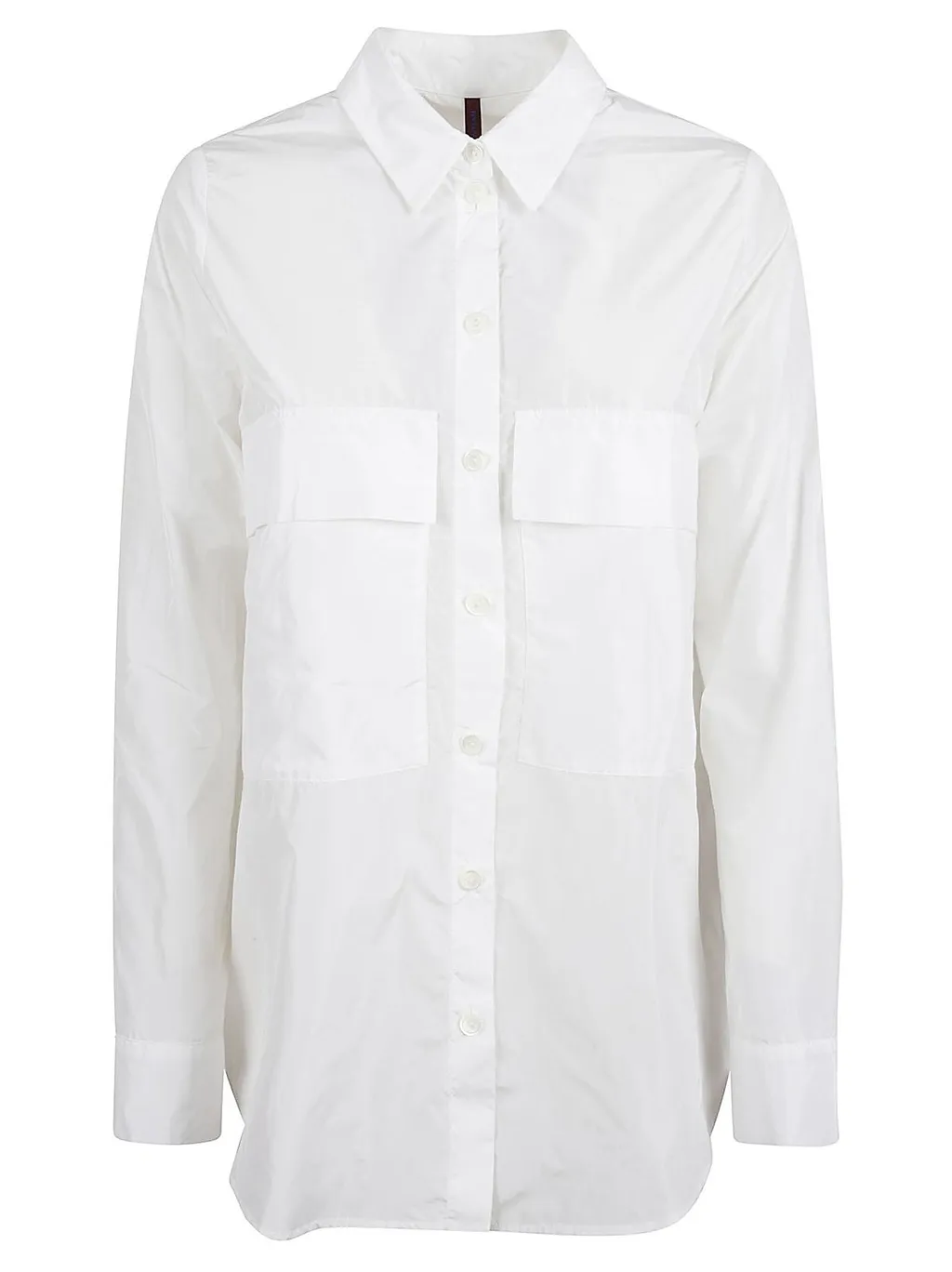 Patch-Pocket Longline Shirt